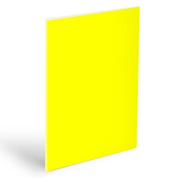 Obal na sešity A4 NEON žlutý 180mic