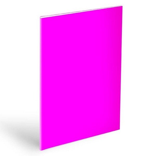 Obal na sešity A4 NEON růžový 180mic