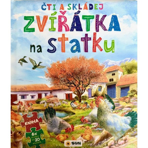 Čti a skládej Zvířátka na statku (2025)