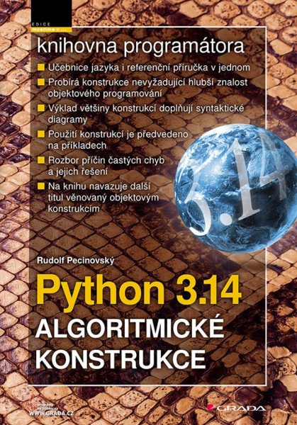 Python 3.14 - Algoritmické konstrukce – Pecinovský Rudolf (2025)