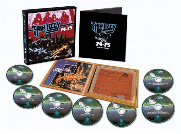 6CD+BD Thin Lizzy: Nightlife / Fighting