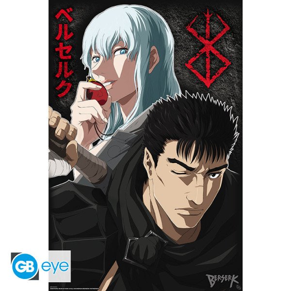 Berserk Plakát Maxi - Guts & Griffith 91,5 x 61 cm