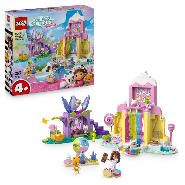 LEGO® Gábinin kouzelný domek 11205 Cukrová hora a Kočičí zahrádka