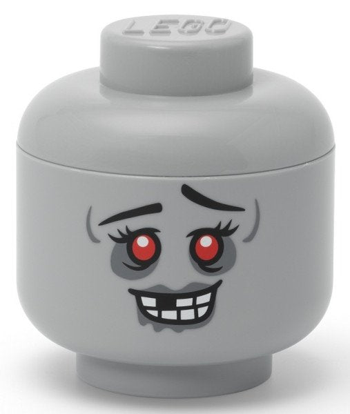 LEGO úložná hlava (mini) - zombie
