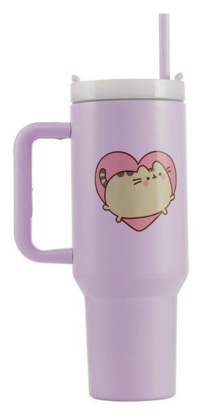 Pusheen Cestovní hrnek s brčkem