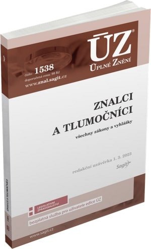 ÚZ 1661 Znalci, soudní tlumočníci a soudní překladatelé (2025)