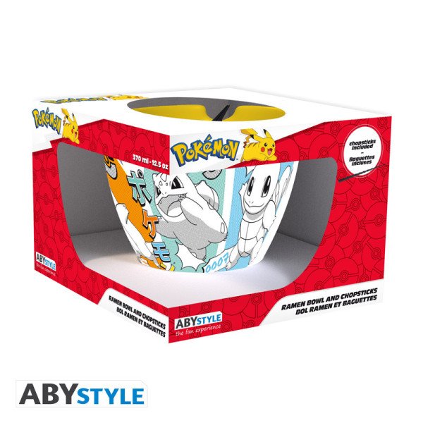 Pokémon Ramen miska a hůlky