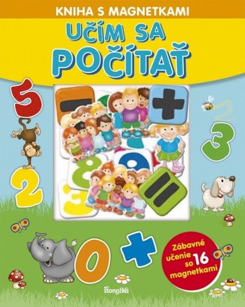 Kniha s magnetkami: Učím sa počítať (slovensky) (2025)