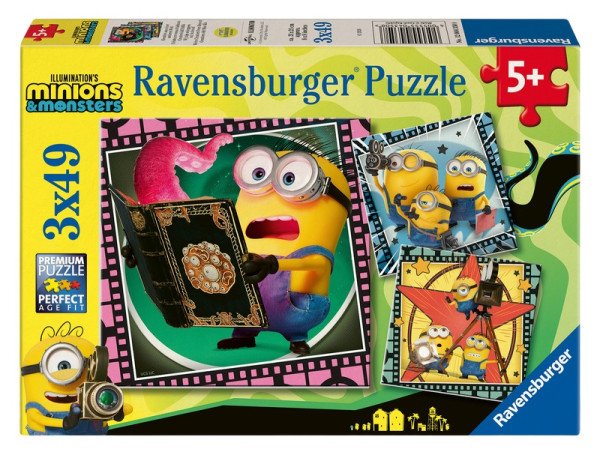 Puzzle Mimoni 3 3x49 dílků