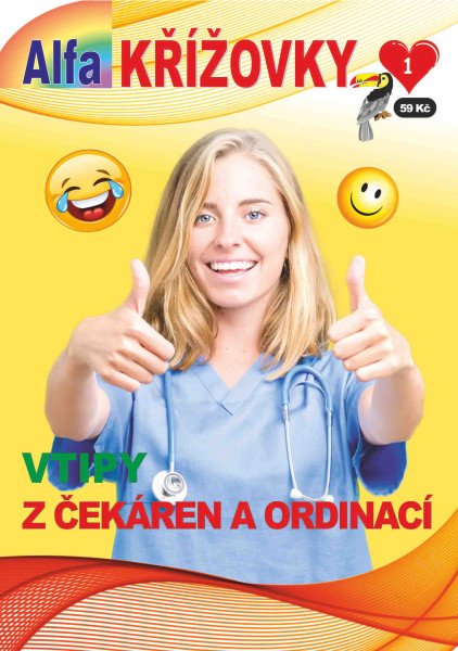 Křížovky 1/2026 - Vtipy z čekáren a ordinací (2026)