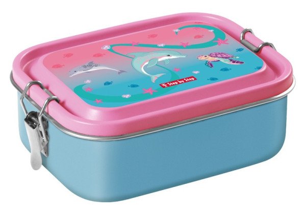 Krabička na svačinu z nerezové oceli Sealife