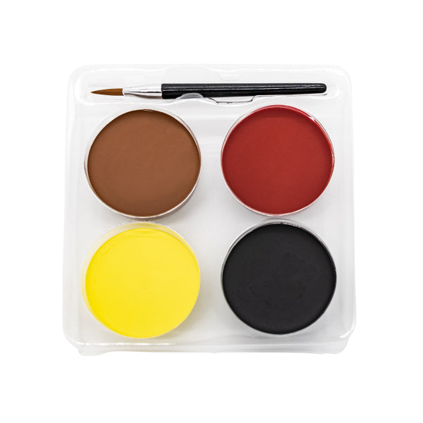 Cowboy face paint set