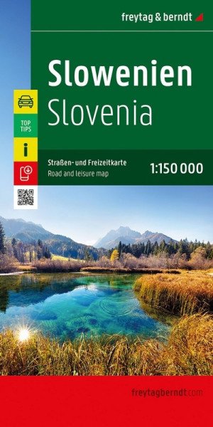 Slovinsko 1:150 000 / automapa + rekreační mapa (2025)