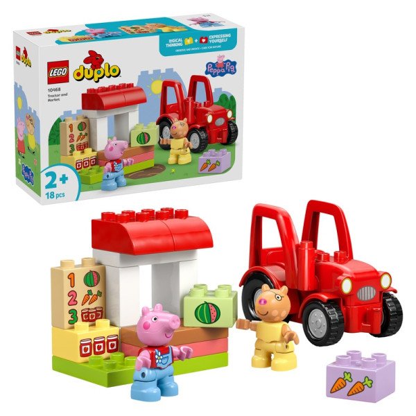 LEGO® DUPLO® 10468 Traktor a tržnice