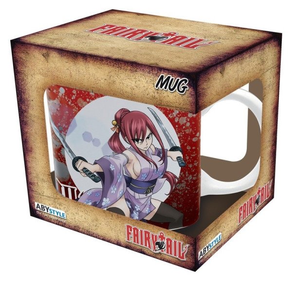 Fairy Tail Hrnek - Erza & Jellal 320 ml