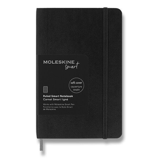 Zápisník Moleskine Smart - S, linkovaný, měkké desky