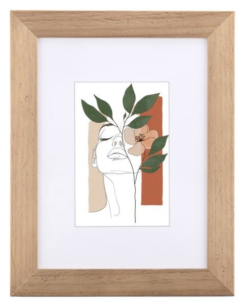Rámeček dřevěný Albero, taupe, 20x30cm