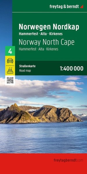Norsko - Severní mys 1:400 000 / automapa (2026)