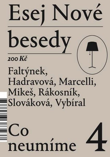 Esej Nové besedy 4 - Co neumíme (2026)