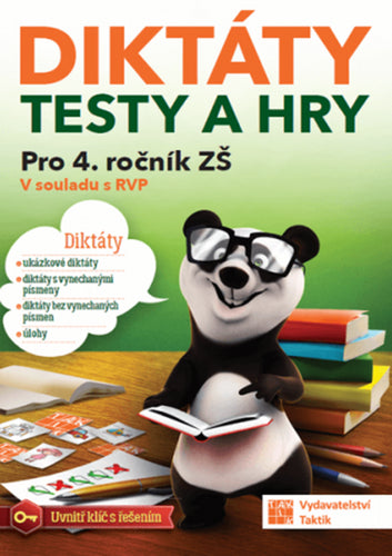 Diktáty, testy a hry pro 4. ročník ZŠ (2026)