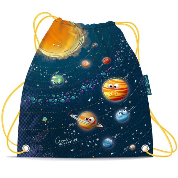Sáček na přezůvky / sportovní potřeby Cosmic adventure