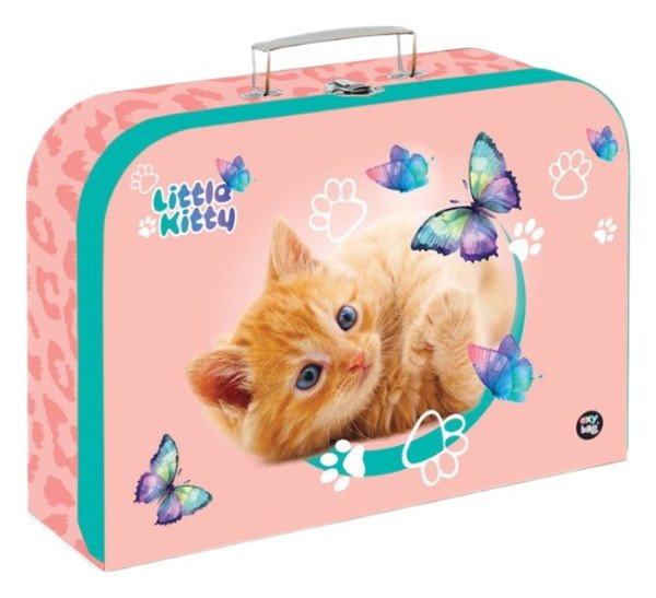 Kufřík lamino 34 cm Kočka
