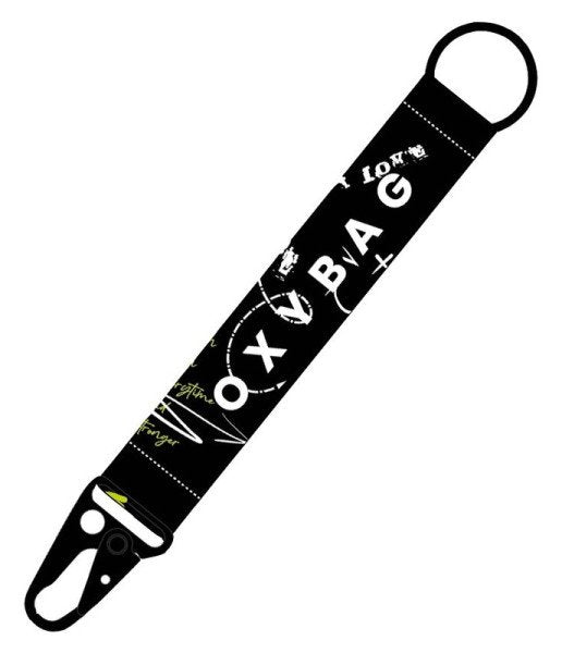 Krátká klíčenka s karabinkou Rebel