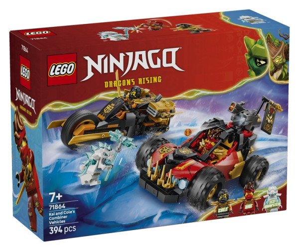 LEGO® NINJAGO® 71864 Kombinovatelná vozidla Kaie a Colea