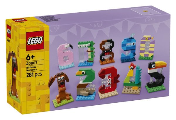 LEGO® 40807 Narozeninová čísla