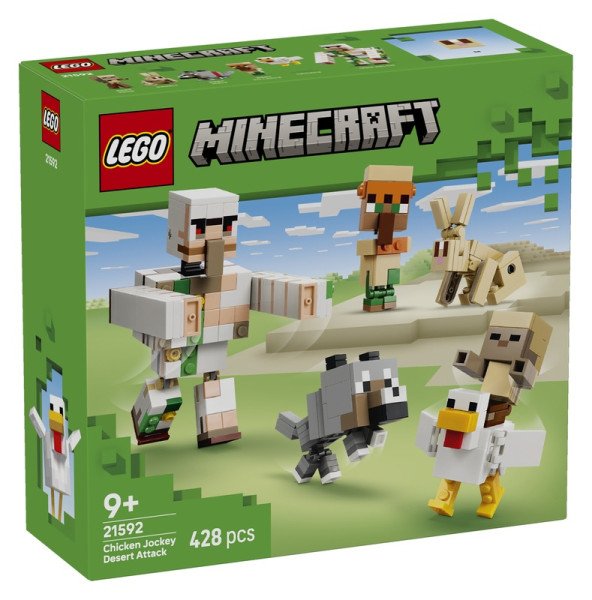 LEGO® Minecraft®  21592 Kuřecí žokej a útok v poušti