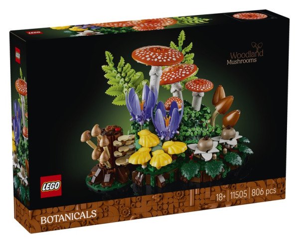 LEGO® Botanicals 11505 Lesní houby