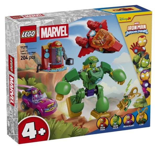 LEGO® | Marvel Iron Man a jeho úžasní přátelé 11211 Loki vs. Iron Manův tým