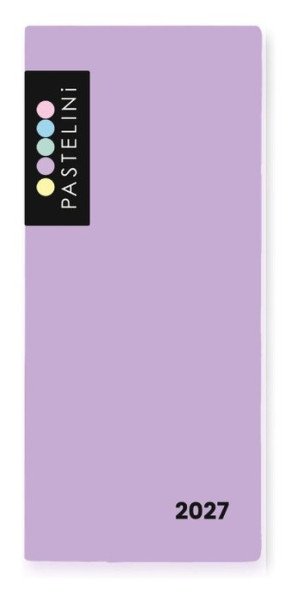 Diář PVC týdenní 2027 PASTELINI fialová