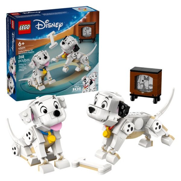 LEGO® - Disney 43271 Štěňátka Štístko a Penny z filmu 101 dalmatinů