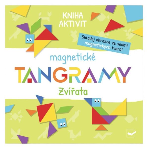 Kniha aktivit magnetické TANGRAMY Zvířata (2026)
