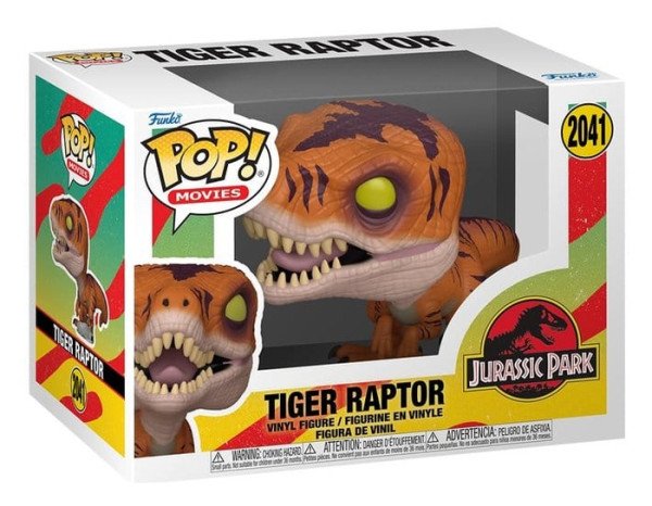 Funko POP Movies: Jurassic Park - Tiger Raptor #2041