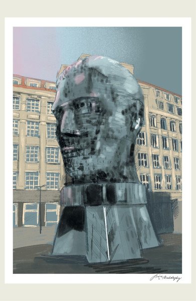 Be Nice EKO Plakát Prague Secrets Franz Kafka A5