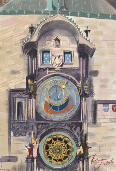 Be Nice Magnetka Prague Secrets Pražský orloj