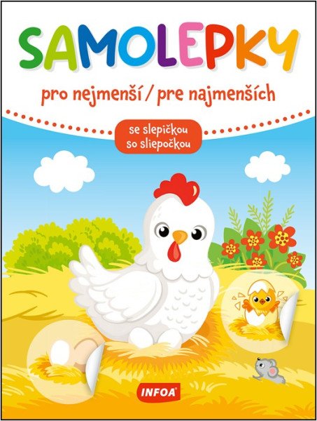 Samolepky pro nejmenší / Samolepky pre najmenších - se slepičkou / so sliepočkou (CZ/SK vydanie) (2026)