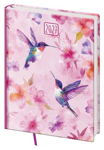 Diář 2027 denní B6 Vario Lyra - Colibri