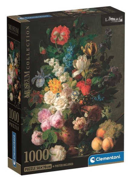 Puzzle Museum: Mísa s květinami 1000 dílků