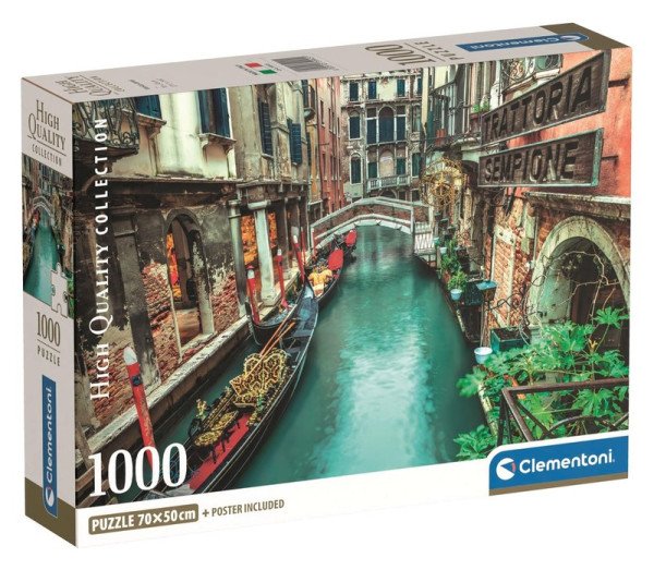 Puzzle Benátský kanál 1000 dílků