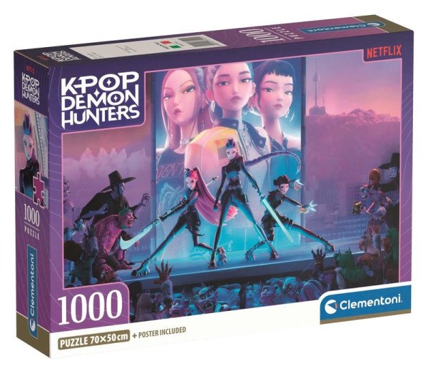 Puzzle KPop Demon Hunters Compact 1000 dílků