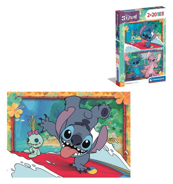Puzzle Disney Stitch 2x20 dílků