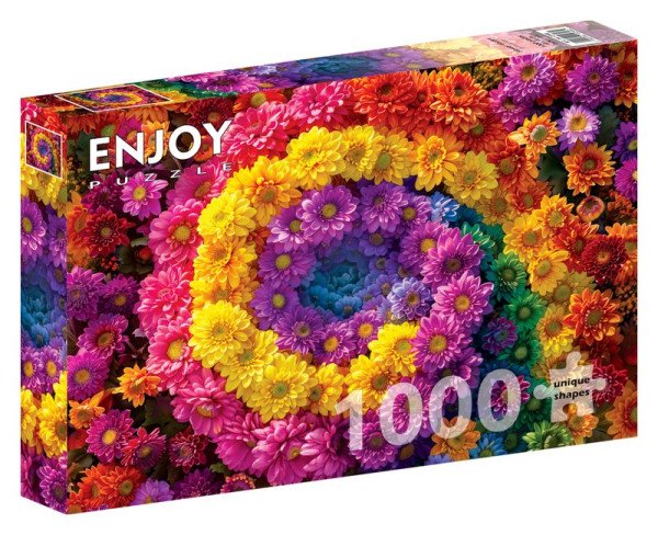 Puzzle Květinový vír 1000 dílků