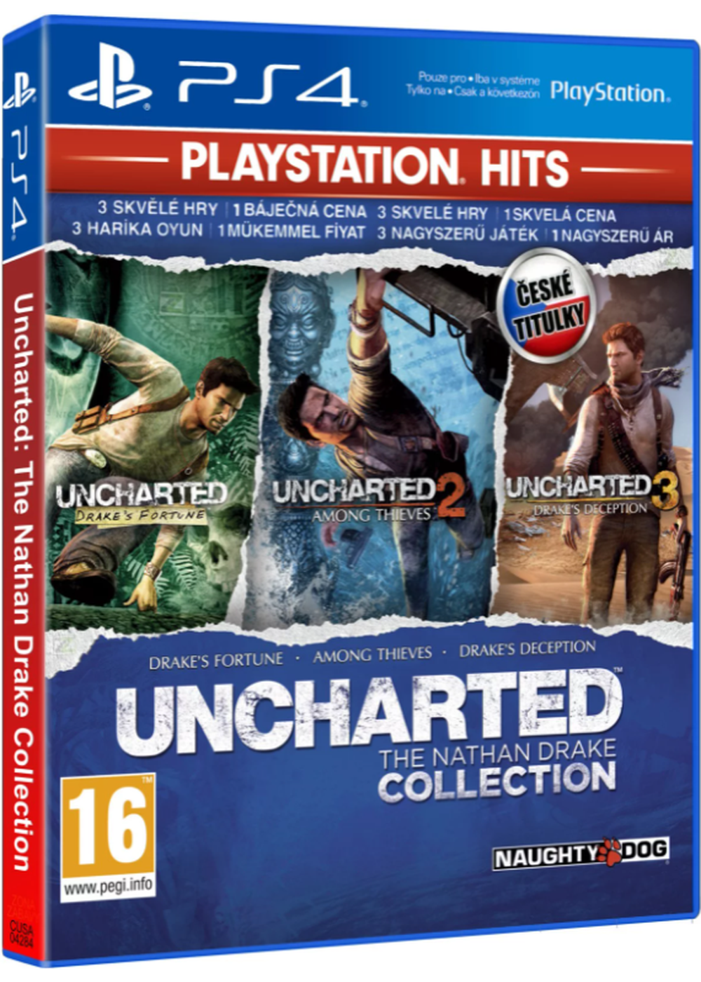 Uncharted: The Nathan Drake Collection (PS4) – Czech Subtitles