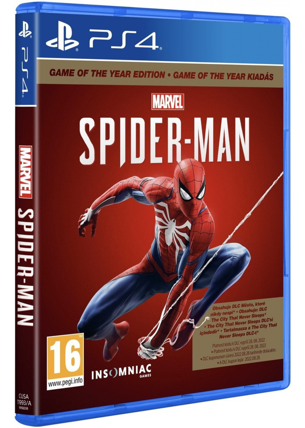 Marvel's Spider-Man – Game of the Year Edition (PS4) – Czech Subtitles