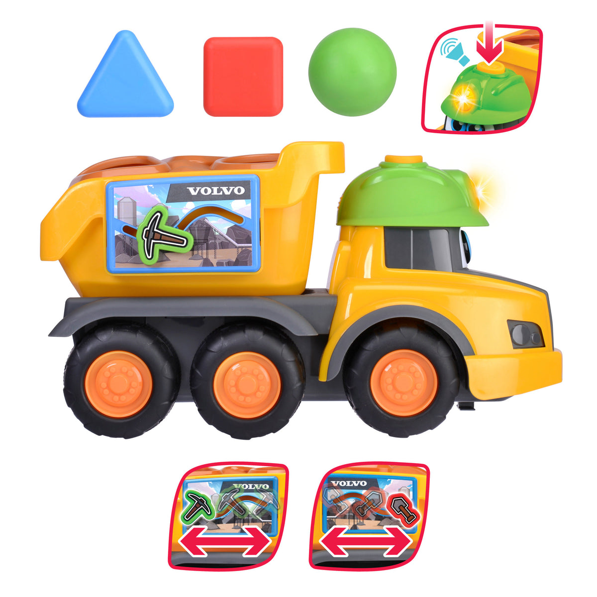 ABC Harry dump truck 30 cm with lights and sounds