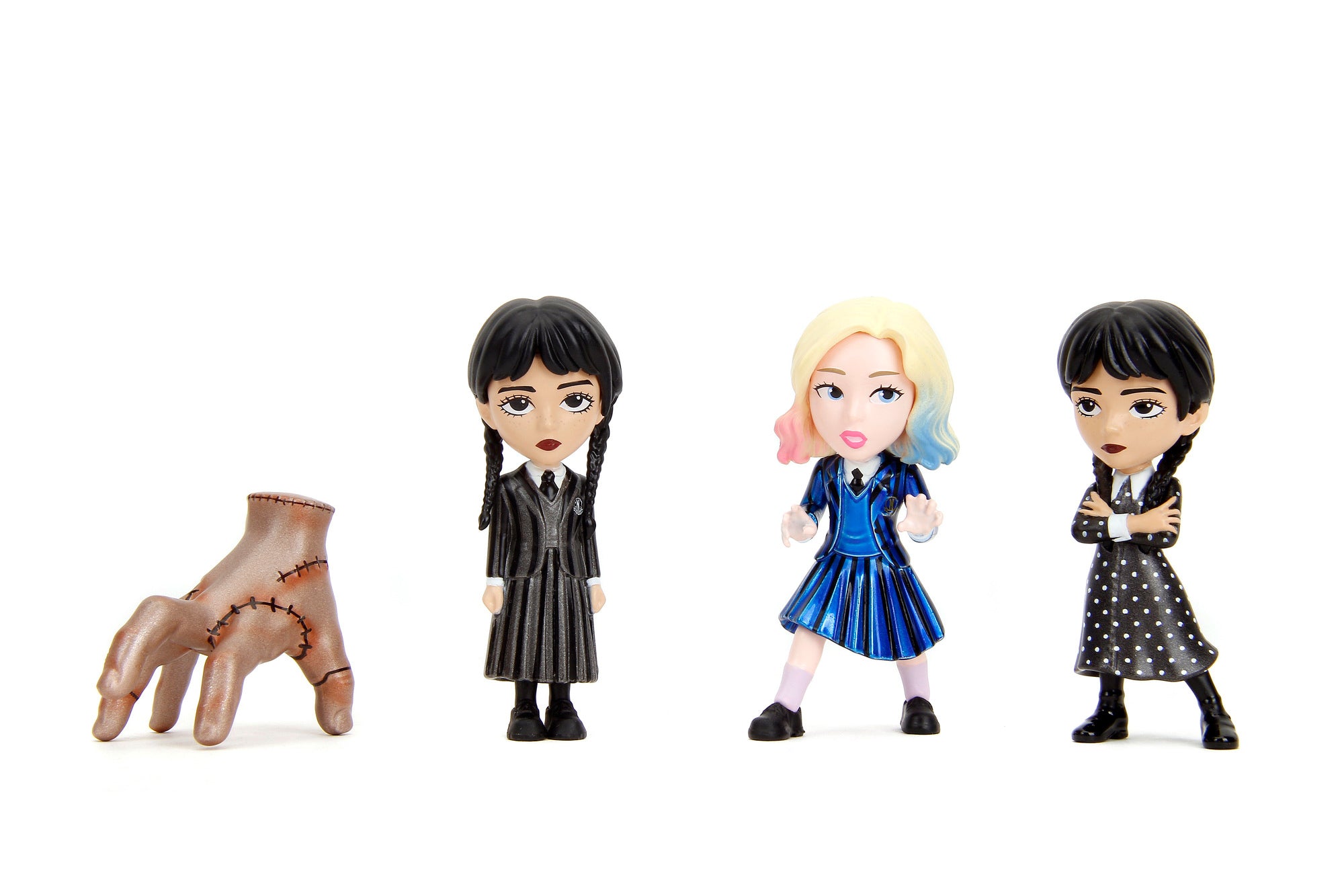 Wednesday metal figures set 4 pcs