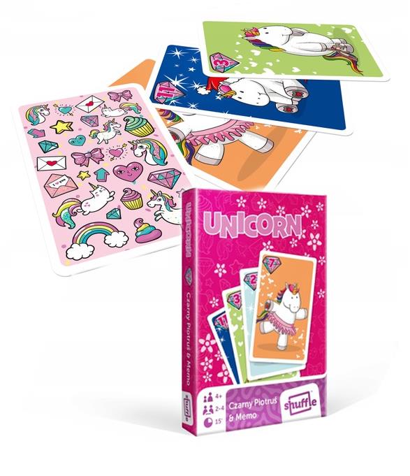 Black Peter card game Happy Unicorn / Černý Petr